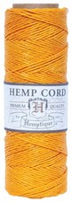 Hemptique Hemp Cord Spool 10lb 205'-Gold - 5 Pack