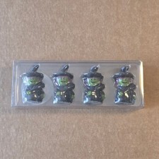 Halloween Witch 4 Count Figural Candles 2007 Target Brand Fall Decor 2.5" Lego
