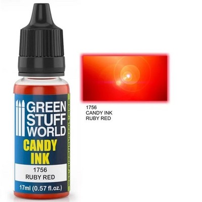 Green Stuff World GSW1756 - Candy Ink RUBY RED - Neu