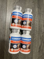  4 NUTRAMAX COSEQUIN Maximum Strength Plus MSM  HA for Dogs NEW Sealed 60 each
