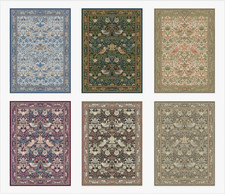 Brand New Ruggable Strawberry Thief Rug Multi...