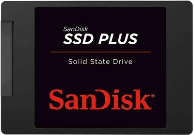 SanDisk SSD Plus interne SSD Festplatte 240 GB (schnelleres Hoch,-Herunterfahren