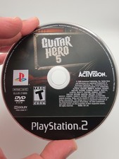 Sony PlayStation 2 PS2 Disc Only TESTED Guitar Hero 5 GH5