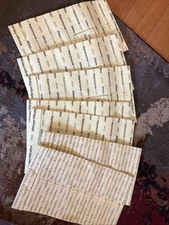 Lot Of 7 Kenmore Canister Vacuum Bags C 50558