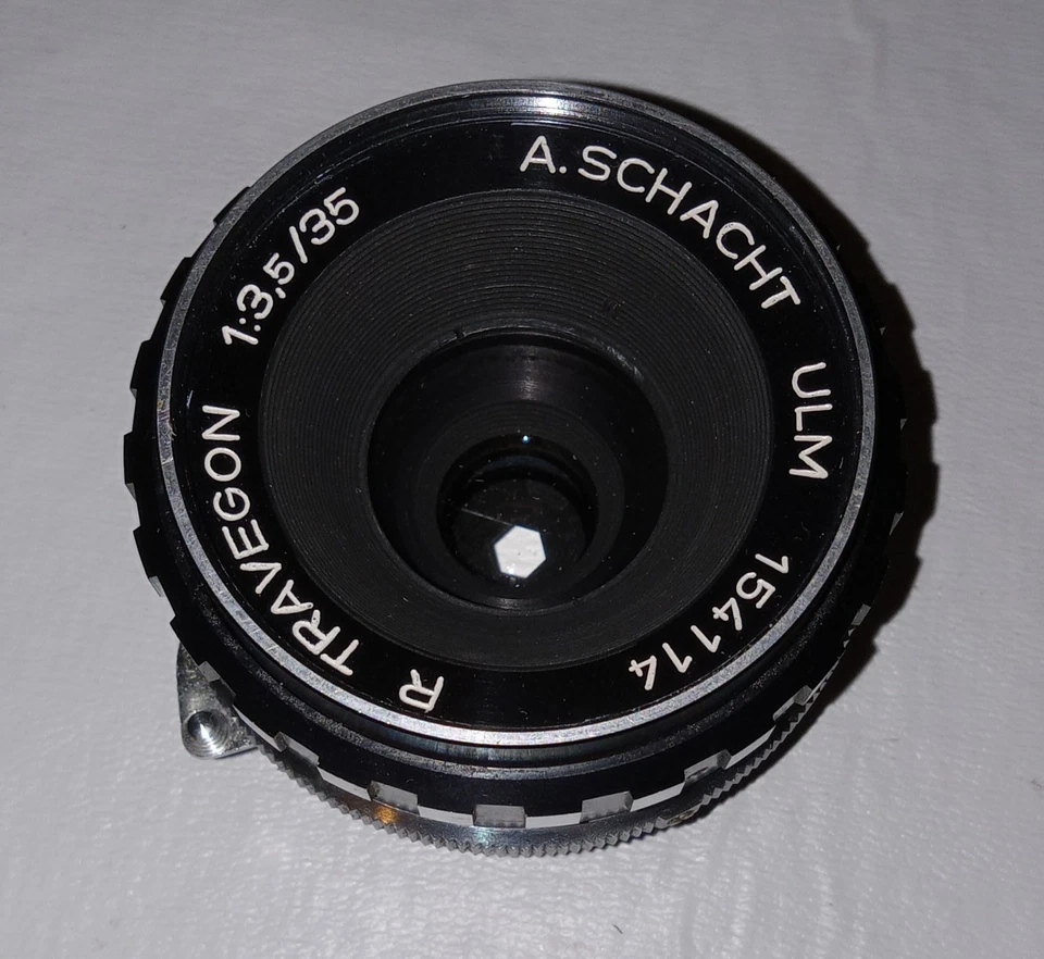 A.Schacht Ulm Travegon 35mm 3.5 R Lens - Image 2 of 4