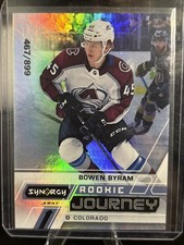 2020-21 Upper Deck Synergy - Rookie Journey Bowen Byram #RJ-BB Away /899 (RC)
