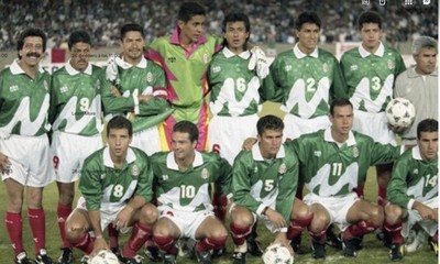 Mexico Jersey ABA SPORT 1995 XL Copa America 1995 | eBay