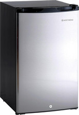 Mini Fridge Compact Refrigerator for Home Office or Dorm, Auto Defrost with Reve