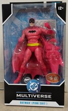 McFarlane DC Multiverse Batman Pink Suit Figure Red Platinum Edition