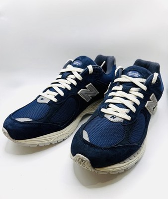 New Balance 2002R Natural Indigo Blue Suede Low Top Lace Up Sneakers M2002RHL