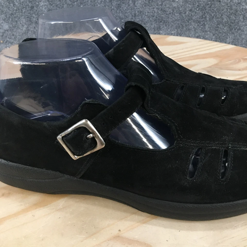 Туфли женские Naturalizer 9 M черные Mary Jane кожаная пряжка повседневный комфорт - Изображение 4 из 4