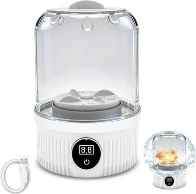 #ad Mini Laundry Machine 1L Underwear Portable Washing Machine with LED DisplayRech $74.28