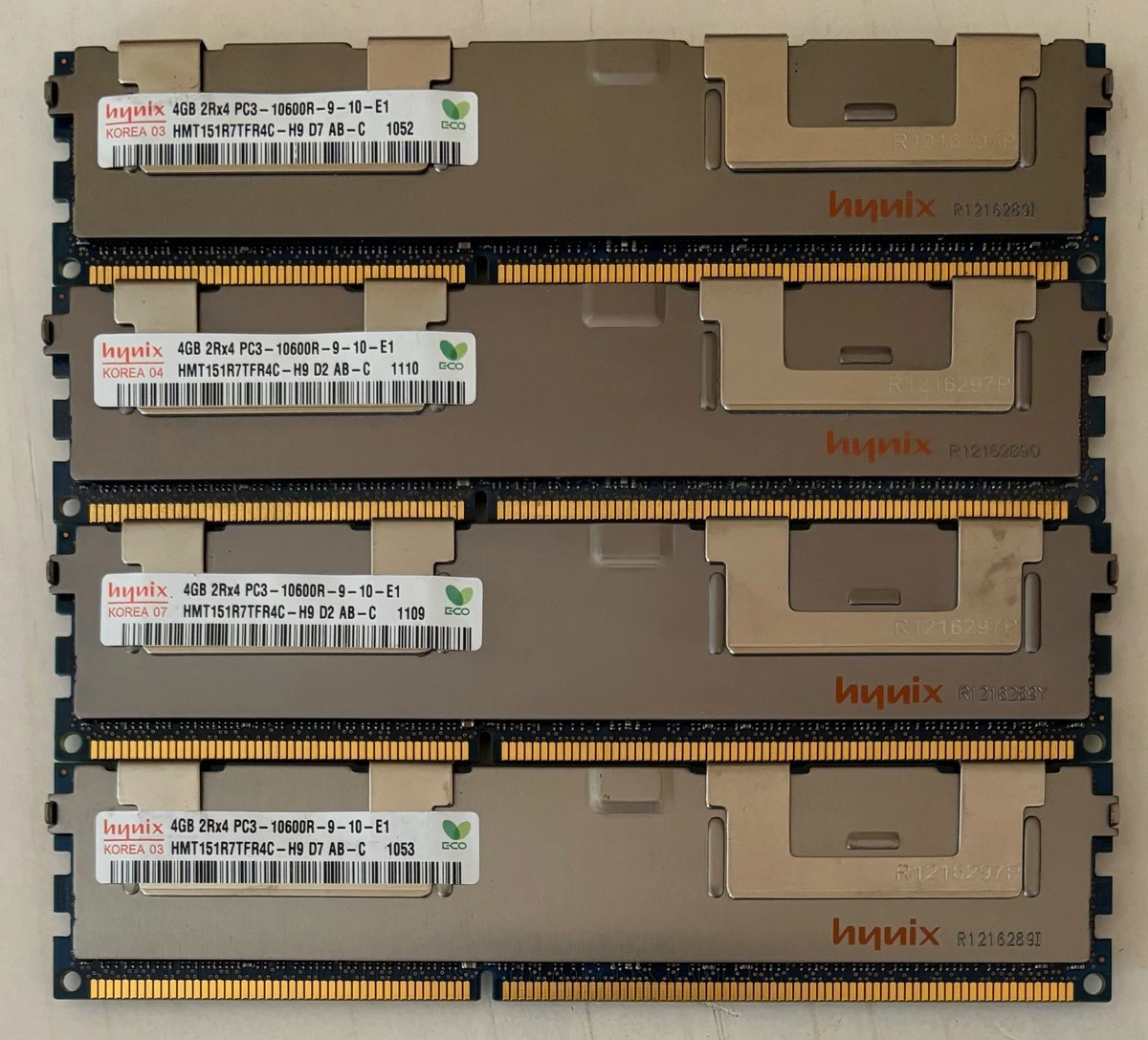 PC3-10600R (DDR3-1333) Bus Speed Network Server Memory (RAM) for