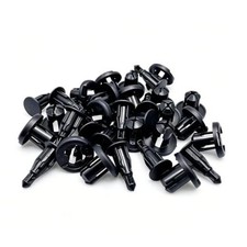 60 Pcs Front Rear Bumper Cover Retainer Clips, Push-Type Automotive Splash