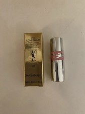 YSL Yves Saint Laurent Loveshine Lippenstift Nr.201 High Shine Rosewood blush!