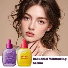 EQQUALBERRY Vitamin Illuminating Serum Bakuchiol Plumping Face Serum 30ml