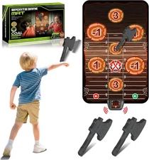 Axe Throwing Target Game Set, Electronic Scoring Throwing Game Toys Gifts for Ki