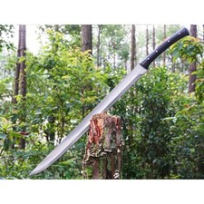 Lama in acciaio al carbonio fatta a mano personalizzata squisita spada machete caccia campeggio