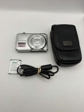 Nikon Coolpix S6500 16.0MP Digital Camera 12x Wide FullHD Silver  4GB Card