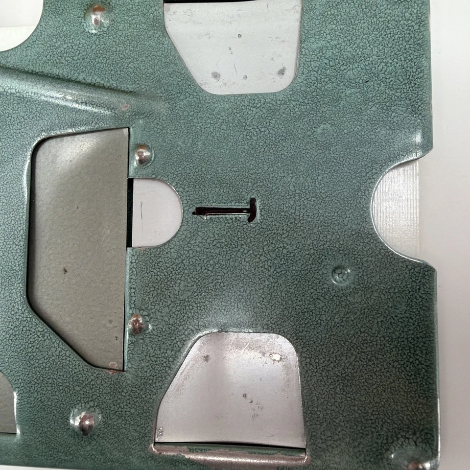 24 Vintage Duplicate Metal Bridge Boards with cards and Wood Case - Image 4 of 4