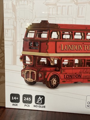 Rolife 3-D Puzzle Creation Set London Tour Bus NIB