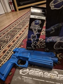 Sega Saturn MK-80200A PAL Console - Controllers, Hulk And Duke Nukem 3D Game