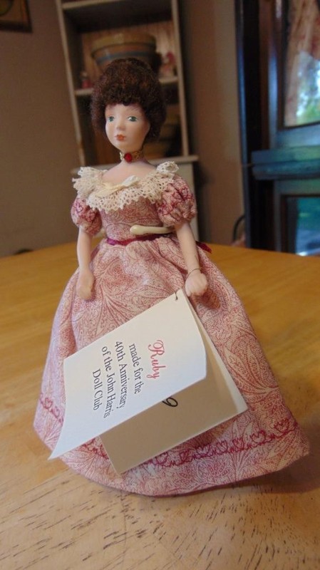 1999 Lauren Welker Artist Doll~6"~Ruby~ 40th Anniversary John Harris Doll Club~