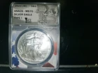 2021-W American Silver Eagle Type 1 ANACS MS 70