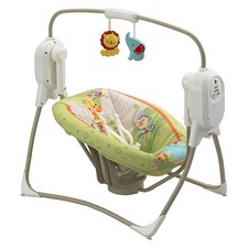 Nature Puppies Space Saving Swing - Fisher Price