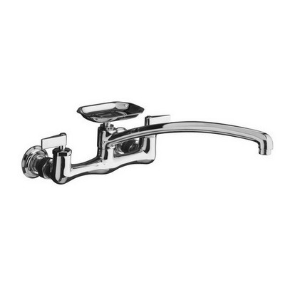 KOHLER 7855-CP 2 Cross Handles Faucet 12'' Swing Spout Chrome 50% OFF