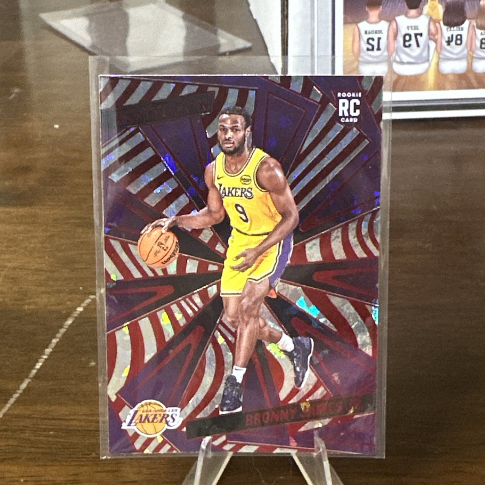 2024 Panini Revolution Rookies Chinese New Year Bronny James Jr #118 Rookie RC