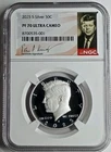 2025 S Silver Proof Kennedy Half Dollar 50C NGC PF70 Ultra Cameo