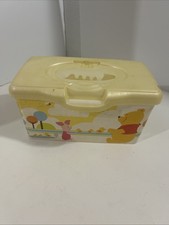 Huggies Disney Winnie Pooh Tub Baby Wipes Container Pop Up Dispenser Missing Lid
