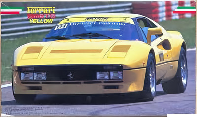 Rare kit Fujimi Enthusiast Model jut 1/24 Ferrari 288GTO Yellow from JP 8727