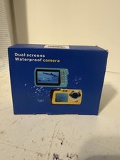 Dual Screen Waterproof Camera Blue 48 MP  G 