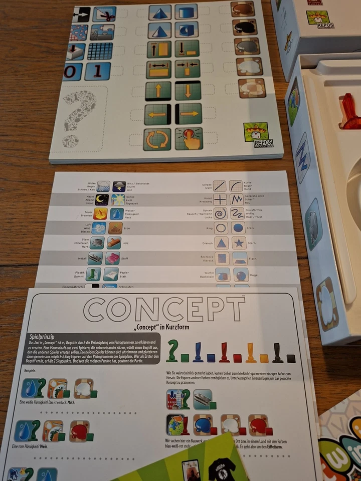 Concept Deutsch nom. z. Spiel des Jahres Repos Production unbespielt - Bild 4 von 4