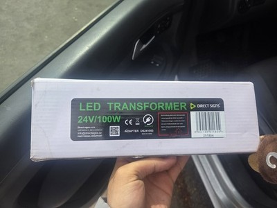24V 100W LED Power Supply, Waterproof IP67 Driver, AC to DC 24 Volt... 