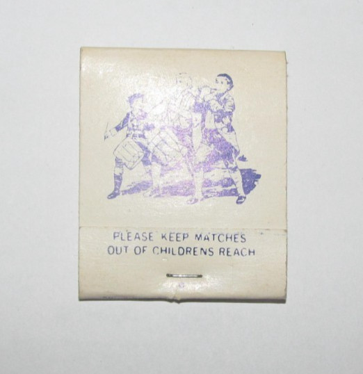 1976 American Revolution Bicentennial Matchbook Trolly Helena Montana MT