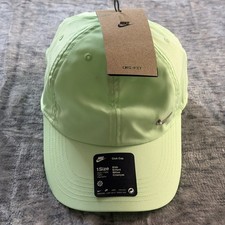 New Nike Kids Club Cap Dri-FIT Adjustable Baseball Hat FB5064-376 Lime Green One