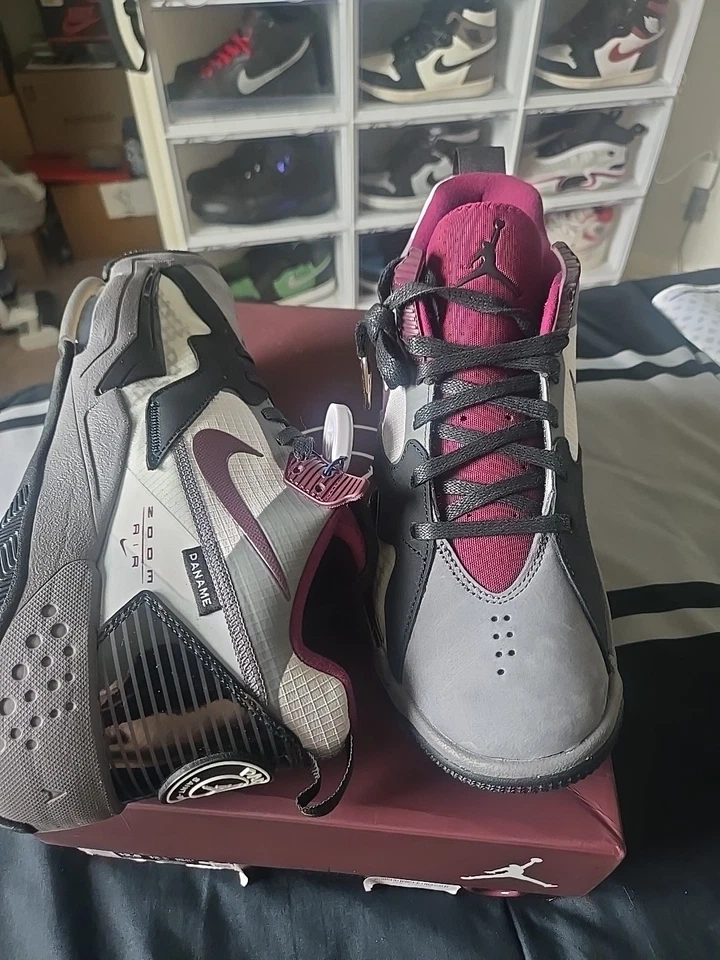 Talla 11 - Paris Saint-Germain x Jordan Zoom '92 Burdeos Foto 3 de 4