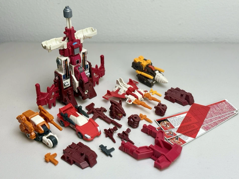 Computron 100% Complete Vintage 1987 G1 Transformers Hasbro Technobots - Image 2 of 4