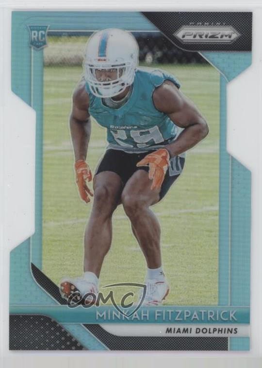 2018 Panini Prizm Light Blue 161/199 Minkah Fitzpatrick #243 Rookie RC 0m89