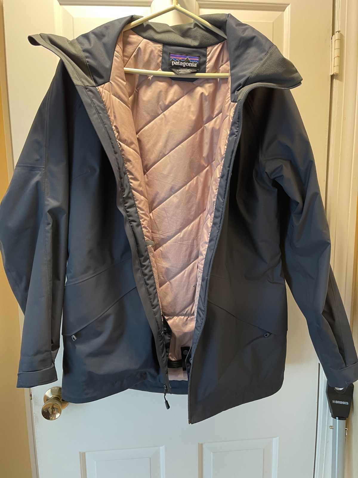 Patagonia Women's Insulated Snowbelle Jacket Smolder Blue L