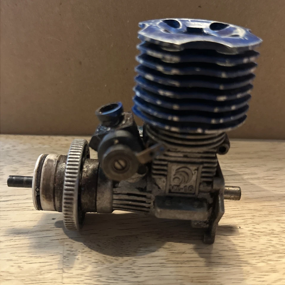 Ofna Vx-16 Nitro Engine. Appears Complete—turns Freely With Compression. - Image 2 of 4