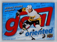 2025-26 Upper Deck Series 1 GOAL ORIENTED Base & Speckle Insert Cards