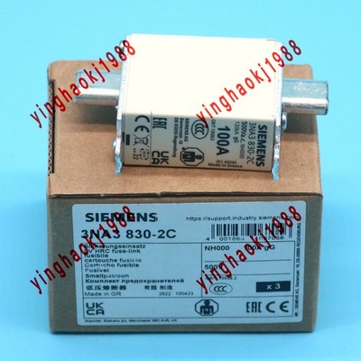 3PCS/box NEW   Fuse 3NA3 830-2C 100A NH000-gG 3NA3830-2C One Year Warranty #bv