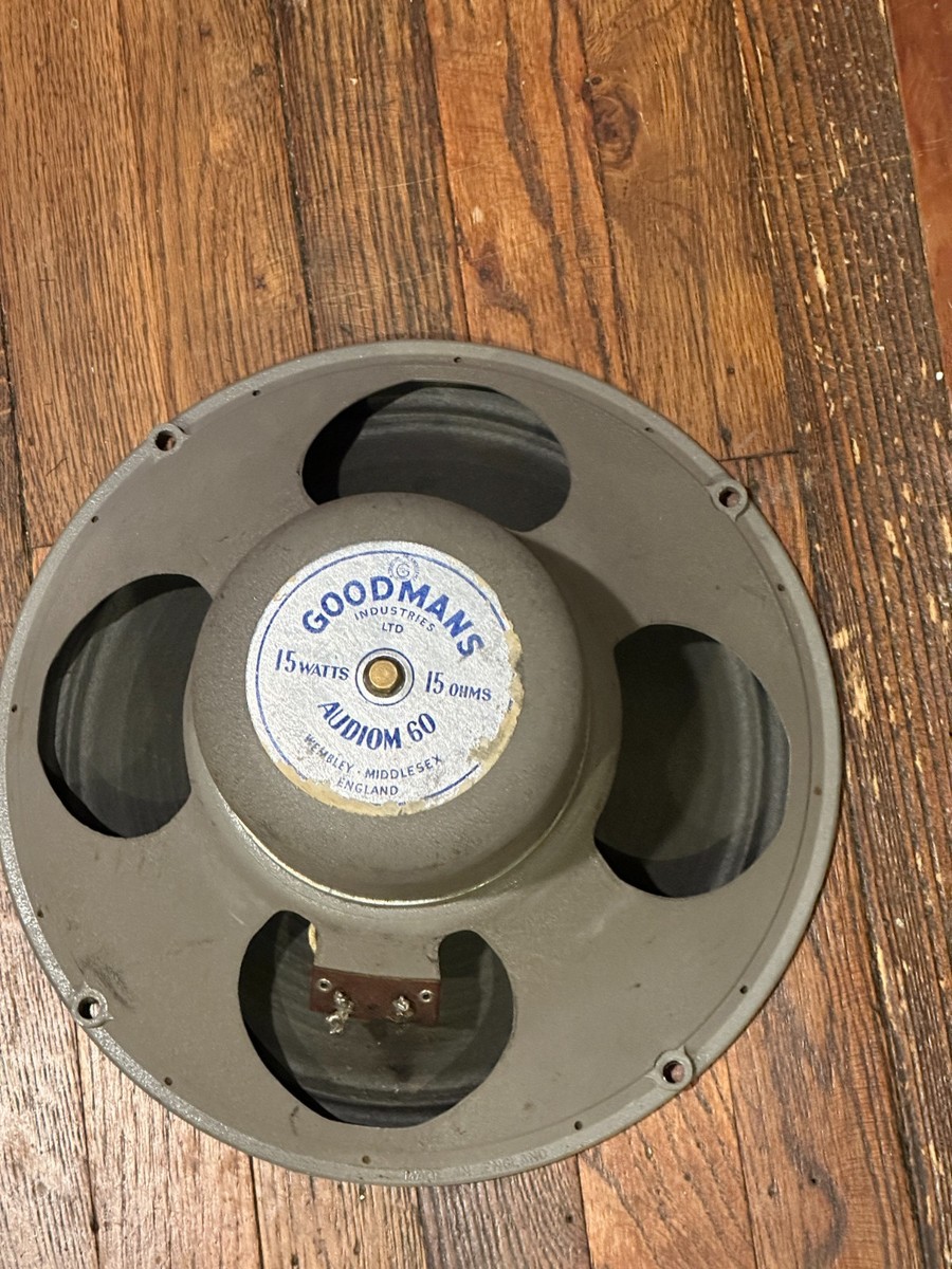 Vintage Goodmans Audiom 60 15ohm 15w 12