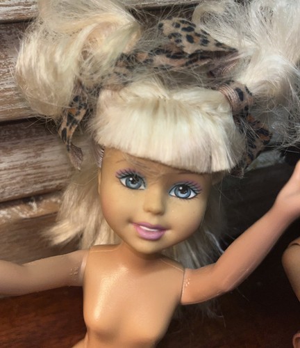 Poupée Barbie Wee 3 Fiends Rousse Vintage - Avec Accessoires - Ancienne Mattel - Occasion Très Bon état