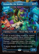 Donatello, the Brains - Extended Art Teenage Mutant Ninja Turtles NM MTG