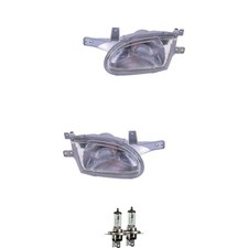 Halogen Scheinwerfer Set rechts & links H4 für Hyundai Accent I inklusive Lampen